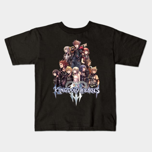 Kingdom Hearts Kids T-Shirt by michelo13